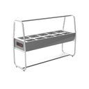 Ver imagem 2 de Balcão Buffet Carrinho Self Service Térmico 10 Cubas Inox 220V Saro