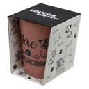 Ver imagem 3 de Caneca Mãe de Cachorro Rosa Claro Ceramica 270ml
