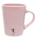 Ver imagem 2 de Caneca Mãe de Cachorro Rosa Claro Ceramica 270ml