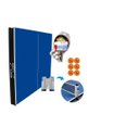 Ver imagem 3 de Mesa Ping Pong 15mm 1001 Klopf + Kit Raquetes e Bolinhas 5055 + Rede Retratil + 6 Bolas Laranja Klop