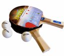 Ver imagem 5 de Mesa Ping Pong 15mm 1001 Klopf + Kit Raquetes e Bolinhas 5055 + Rede Retratil + 6 Bolas Laranja Klop