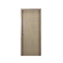 Ver imagem 1 de Kit Porta de Madeira Decorada 215x64cm com Batente de MDF Ultra 10cm Cantareira MGM Marrom/Carvalho