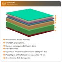 Ver imagem 7 de Cama Box King Size Preto + Colchão San Francisco Ortopédico Espuma D33 193x203x54cm