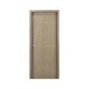 Ver imagem 1 de Kit Porta de Madeira Decorada 215x74cm com Batente de MDF Ultra 10cm Gaúcha MGM Marrom/Carvalho Alph