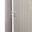Ver imagem 4 de Kit Porta de Madeira Decorada 215x64cm com Batente de Mdf Ultra 10cm Cantareira Mgm