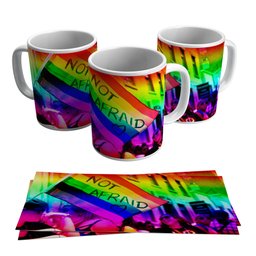 Caneca Causa Lgbt Sem Medo Luta Contra Violência - 1