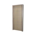 Ver imagem 2 de Kit Porta de Madeira Decorada 215x94cm com Batente de MDF Ultra 10cm Neblina MGM Marrom/Carvalho Alp