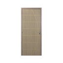 Ver imagem 3 de Kit Porta de Madeira Decorada 215x84cm com Batente de MDF Ultra 10cm Neblina MGM Marrom/Carvalho Alp