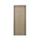 Ver imagem 1 de Kit Porta de Madeira Decorada 215x84cm com Batente de MDF Ultra 10cm Neblina MGM Marrom/Carvalho Alp