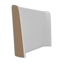 Ver imagem 7 de Cama Japonesa com Cabeceira Corea Queen Courino Bege / Bouclé Suave Off White - Sallar Home