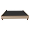 Ver imagem 5 de Cama Japonesa com Cabeceira Corea Queen Courino Bege / Bouclé Suave Off White - Sallar Home