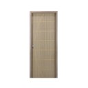 Ver imagem 1 de Kit Porta de Madeira Decorada 215x74cm com Batente de MDF Ultra 10cm Neblina MGM Marrom/Carvalho Alp