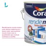Tinta Acrílica Fosca Rende Muito Branco 3,6l - Coral - 3