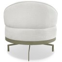 Ver imagem 7 de Poltrona Giratoria Glamour 704 Organica Linho Boucle 3300 Ezz