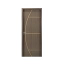 Ver imagem 1 de Kit Porta de Madeira Decorada 215x84cm com Batente de MDF Ultra 16cm Gaúcha MGM Marrom/Carvalho Queb