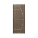 Ver imagem 3 de Kit Porta de Madeira Decorada 215x84cm com Batente de MDF Ultra 16cm Gaúcha MGM Marrom/Carvalho Queb