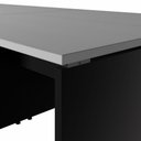 Ver imagem 6 de Espaço de Trabalho 6 Lugares 3,30m X 1,40m Pé Painel F5 Cor:cinza Sagrado com Preto