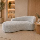 Ver imagem 1 de Sofa Curvo 2 Lugares Charlotte Bouclê Moscow Design Orgânico