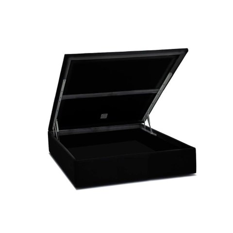 Cama Box Baú Casal Physical Nero (138x188x25) - Ortobom