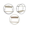 Ver imagem 1 de Prateleira Decorativa de Metal Redonda Hd51401