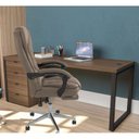 Ver imagem 3 de Cadeira de Escritório Ergonômica Presidente com Apoio Para Pés Oficial Webshop