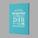 Ver imagem 2 de Placa Decorativa Fé e Religião - Atos 20:35 - 30x45cm