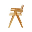 Ver imagem 4 de Kit 2 Cadeiras com Assento Encosto Rattan Base Cor Natural em Madeira
