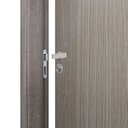 Ver imagem 4 de Kit Porta de Madeira Decorada 215x94cm com Batente de MDF Ultra 10cm Mantiqueira MGM Marrom/Carvalho