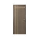 Ver imagem 3 de Kit Porta de Madeira Decorada 215x94cm com Batente de MDF Ultra 10cm Mantiqueira MGM Marrom/Carvalho