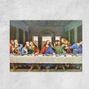 Ver imagem 2 de Quadro Decorativo Santa Ceia Leonardo da Vinci Cristo