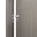 Ver imagem 4 de Kit Porta de Madeira Decorada 215x74cm com Batente de MDF Ultra 10cm Mantiqueira MGM Marrom/Carvalho