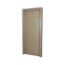 Ver imagem 2 de Kit Porta de Madeira Decorada 215x64cm com Batente de MDF Ultra 10cm Mantiqueira MGM Marrom/Carvalho