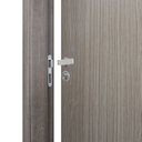 Ver imagem 4 de Kit Porta de Madeira Decorada 215x64cm com Batente de MDF Ultra 10cm Mantiqueira MGM Marrom/Carvalho