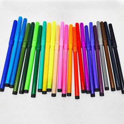 Caneta Hidrografica 24 Cores Hidrocor Futuro Escolar - 1