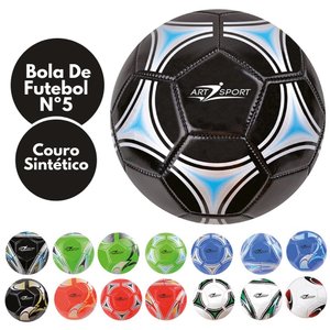 Bola de Futebol Variadas Sintético N.05 Zein - Branco