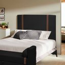 Ver imagem 2 de Cabeceira Pietro 90cm para Cama Box Solteiro Bouclê - Sofa Store:bouclê Preto
