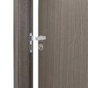 Ver imagem 4 de Kit Porta de Madeira Lisa 215x64cm com Batente de Mdf Ultra 10cm Melamínico Mgm