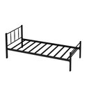 Ver imagem 3 de Base Cama Solteiro Ferro Tubular Preto Resistente