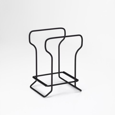 Suporte Organizador de Pratos para Bancada : Inventia Aer : Pintado Cor:preto