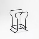 Ver imagem 1 de Suporte Organizador de Pratos para Bancada : Inventia Aer : Pintado Cor:preto