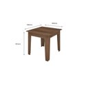 Ver imagem 2 de CONJUNTO SALA DE JANTAR ITALIA 0,90 COM 4 CADEIRAS Amend 11C