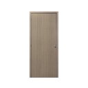 Ver imagem 3 de Kit Porta de Madeira Lisa 215x94cm com Batente de MDF Ultra 10cm Melamínico MGM Marrom/Carvalho Alph