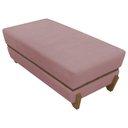 Ver imagem 6 de Puff Recamier Kodama para Cama King 200cm Pé Castanho Rosê Bouclé
