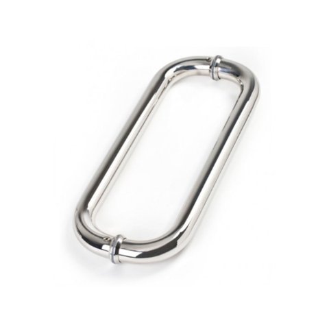 Puxador para porta de vidro inox Dorma com 30 cm