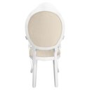 Ver imagem 3 de 4 Poltrona Entalhada com Braço Decorativa Imperatriz Luxo Trono Provençal Aréa Gourmet Leitura