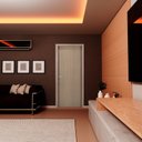 Ver imagem 6 de Kit Porta de Madeira Lisa 215x84cm com Batente de Mdf Ultra 10cm Melamínico Mgm