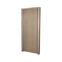 Ver imagem 2 de Kit Porta de Madeira Lisa 215x84cm com Batente de MDF Ultra 10cm Melamínico MGM Marrom/Carvalho Alph