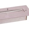 Queimador Lareira Portátil de Embutir Aço Inox 39x16,5x6cm Metal Mig - 2