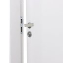 Ver imagem 4 de Kit Porta de Madeira Decorada 215x74cm com Batente de MDF Ultra 10cm Mantiqueira MGM Branco