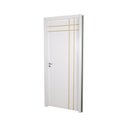 Ver imagem 2 de Kit Porta de Madeira Decorada 215x64cm com Batente de Mdf Ultra 10cm Mantiqueira Mgm